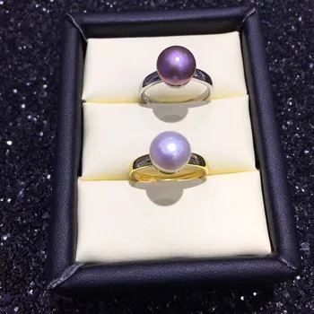 Klasyczne pierścienie montażowe koraliki zmiana rozmiaru konstrukcja pierścienia baza srebro próby 925 perła pierścienie ustawienia kobiety DIY perła pierścień akcesoria bez pereł