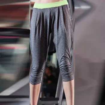 Kobiety Joga Spodnie Wysokie Elastyczne Fitness Sportowe Legginsy Siłownia Spodnie Elastyczna Oddychająca Odzież Sportowa Jogging Spodnie Dresowe Spodnie