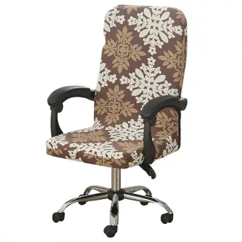 Komputerowy biurowy pokrowiec na krzesło uniwersalny krzesło odcinek obrotowy elastan etui pokrowiec stretch do obrotowego krzesła krzesło robocze fotel