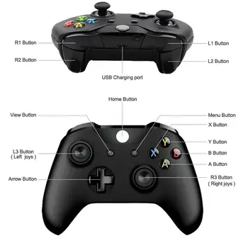Kontroler bezprzewodowy dla konsoli Xbox One Controller Jogos Mando Controlle dla konsoli Xbox One S joystick do X box One PC Win7/8/10
