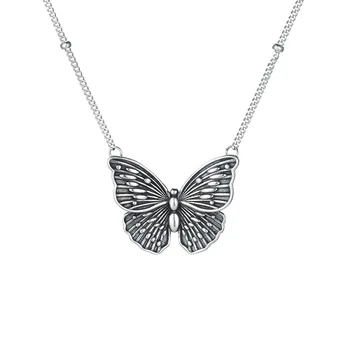 Kpop Cute Butterfly Choker Naszyjnik dla kobiet złoty łańcuch oświadczenie kołnierz żeński Чокер biżuteria