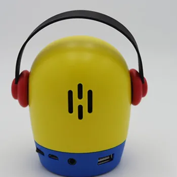 Kreskówka Diabeł potwór Bezprzewodowy głośnik Bluetooth przenośny na świeżym powietrzu, mini-głośnik piękny wsparcie TF karty do telefonu komórkowego