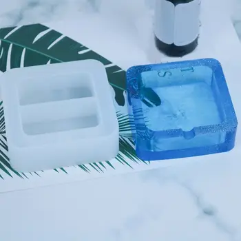 Kryształ epoksydowa żywica formy popielniczka casting Silikonowa forma DIY rzemiosła ozdoby pulpitu robi narzędzie