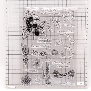 Kwiat cięcie podróży serii znaczki i stemple do DIY scrapbookingu album karty papierowe ozdobne, rękodzieło tłoczone stemple