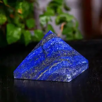 Lapis Lazuli Piramida Kwarcowe Kryształy Kamienie Naturalne I Minerały Feng Shui Rzemiosła Piękna Dekoracja