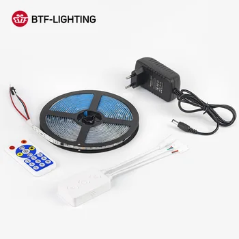 LED Strip Light Bluetooth Music APP Control RGB IC elastyczna taśma led wielokolorowa dla pokoju TV sypialnie imprezy kuchni 10M 20M