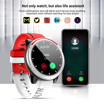 LIGE New Smart Watch mężczyźni Bluetooth Call Watch kobiety, Sport, fitness bransoletka puls monitor ciśnienia krwi Smartwatch z systemem Android