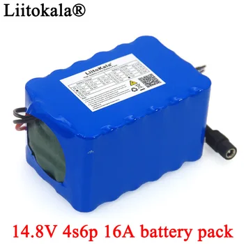 Liitokala 14.8 V 12Ah 4s6p 18650 li-iom akumulator nocne wędkowanie lampa nagrzewnica górniczego wzmacniacz baterii z BMS