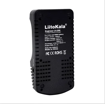 Liitokala lii-300 lcd 3.7 v 18650 / 26650 / 16340 / dla / 10440 / 18500 cargador de batery 18650 Ładowarka lii300