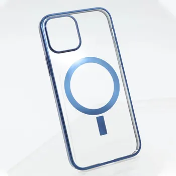 Lovebay magnetyczny pokrowiec dla iPhone 12 Pro Max Mini Magnet Charger pokrowce ochronne do telefonów ładowarka bezprzewodowa szczupły Kapa