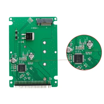 M. 2 NGFF B+M Key SATA SSD to 44 Pin 2.5 IDE konwerter adapter karta z obudową