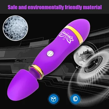 Magiczna różdżka seks wibrator dla kobiet stymulator łechtaczki G spot wibrator kobiet seks zabawki dla par intymne towary sex shop