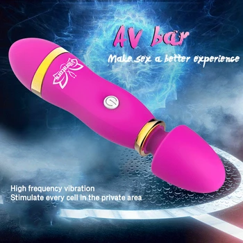 Magiczna różdżka seks wibrator dla kobiet stymulator łechtaczki G spot wibrator kobiet seks zabawki dla par intymne towary sex shop