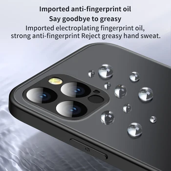 Magnetyczny matowy szklany etui dla iPhone 12 12 Pro Max iPhone 12 Mini obsługa ładowarki Magsafe magnetyczny pokrowiec do telefonu