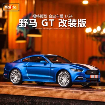 Maisto 1:24 Ford Mustang GT simulation alloy car model crafts decoration collection toy tools gift