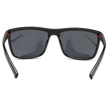 Marka design klasyczne okulary polaryzacyjne mężczyźni jazdy okulary vintage, kwadratowe okulary przeciwsłoneczne UV400 odcienie punkty Oculos de sol