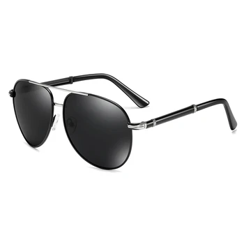 Marka projekt spolaryzowane okulary dla mężczyzn klasyczny metal mężczyźni jazdy okulary męskie UV400 okulary odcienie punkty Oculos de sol