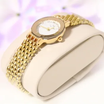 Marki zegarek kwarcowy zegarek damski rhinestone reloj mujer wodoodporne damskie zegarki luksusowe zegarki Relogio Feminino Montre Femme