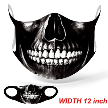 Marvel Superhero Venom Big Mouth Face Mask Dorosła Wodoodporna, Антипылевая Ekologiczna Maska Do Ust Моющаяся Party Funny Cosplay Face Mask