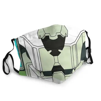Mascarillas Reutilizables Green Lion Voltron legendarny obrońca Shiro Hunk Lance Mecha serial animowany ochrona maska do twarzy