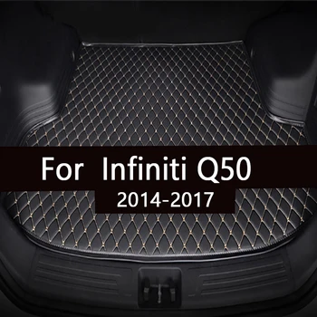 Mata do bagażnika samochodu Infiniti Q50 2016 2017 cargo liner dywan akcesoria do wnętrza pokrywa