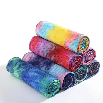 Matę do jogi joga ręcznik drukowany joga ręcznik antypoślizgowy drukowany Tai-barwnik joga fitness ręcznik Sport fitness ćwiczenia matę do jogi