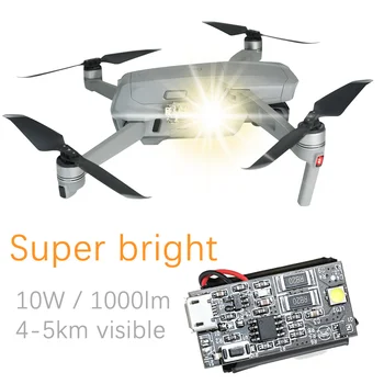 Mavic Mini 2/1 Flash Strobe Lamp Night 10W Super Bright 1000lm Flight Light for DJI Mavic Air 2 Pro Phantom Drone Accessories