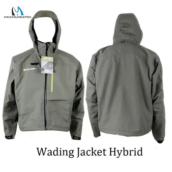 Maximumcatch Wodoodporny Fly Fishing Wading Jacket Oddychającym Wader Jacket ubrania M/L/XL