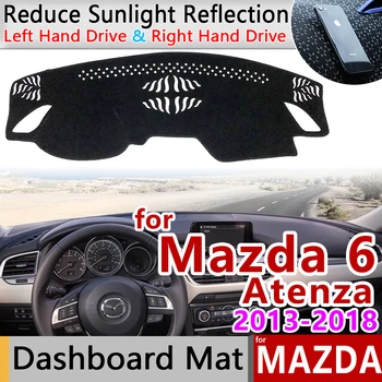 Mazda 6 2013 2016 2017 2018 GJ1 GL Atenza antypoślizgowa mata osłona deski rozdzielczej mata osłona przeciwsłoneczna Dashmat Cape akcesoria dywan