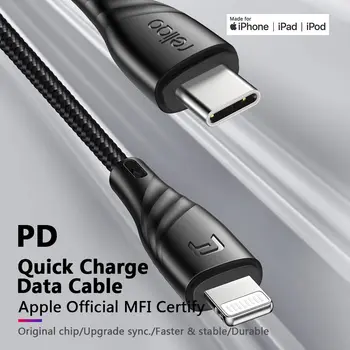 Mcdodo MFi Certified C94 USB C to Lightning Cable PD Fast Charging Type C Data Cord dla iPhone XS MAX XR X 8Plus iPad Pro