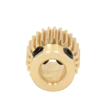 MEGA 15SZT MK7 MK8 do wytłaczania, ból głowy, transmisja 26 zębów średnica otworu 5 mm mosiądz wytłaczarki pasowe Podajnika drukarki 3D części średnica 11 mm