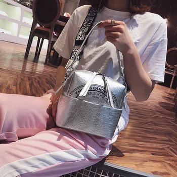 MENGXILU szeroki pasek na ramię Crossbody torby dla kobiet 2018 luksusowe torebki damskie torby projektant wysokiej jakości skórzana torba