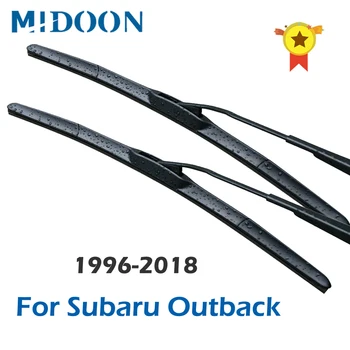 MIDOON Windscreen Hybrid Wiper Blades for Subaru Outback Fit Hook Arms Model Year From 1996 to 2018 2004 2005 2006 2007 2008