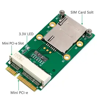 Mini-PCI-E z gniazdem karty SIM, 3G/4G WWAN HSPA modem LTE mini-mapa GPS mapa dla komputerów stacjonarnych, komputerów przenośnych
