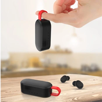 Mini X19 TWS Bezprzewodowy Bluetooth-słuchawka z ładowarką pudełkiem słuchawki stereo sportowe słuchawki do smartfona zestaw samochodowy Bluetooth