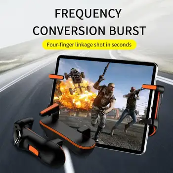Mobilny kontroler PUBG dla Ipad Tablet Game joystick uchwyt Aim Button L1R1 Shooter Gamepad wyzwalacz do telefonu FPS