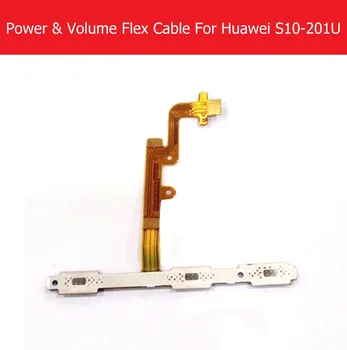 Moc i pojemność Flex kabel do Huawei S10-201U przycisk zasilania przełącznik do Huawei MediaPad 10 Link Volume Key Flex kabel wymiana