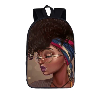 Moda czarne kobiety plecak Afryki panie torby podróżne dzieci torby szkolne dla afro nastoletnich dziewczyn plecak dzieci Zamieniać