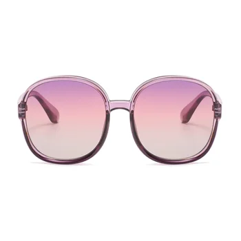 Moda gradient punkty wielki styl ramki okulary 2020 nowy marka unisex okrągłe kolorowe okulary dla mężczyzn/kobiet UV400