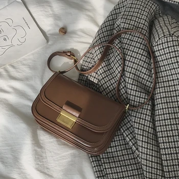 Moda oplot klapa torby kwadratowa torba na ramię wysokiej jakości sztuczna skóra damska designerska torba turystyczna na ramię torba hotelowego
