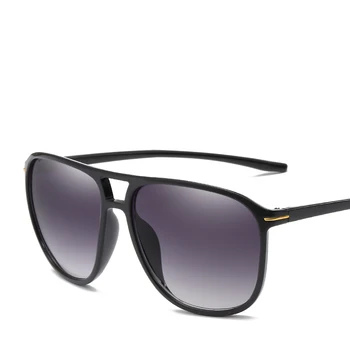 Moda pilot okulary dla mężczyzn 2018 Czarny kwadrat letnie okulary damskie w stylu retro vingate plastikowe okulary do jazdy oculos de sol