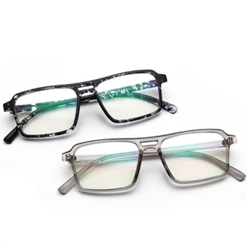 Moda retro kwadratowe okulary oprawki okularowe kobiety mężczyźni komputer przezroczyste przezroczyste soczewki okulary ramka vintage, oprawki okularowe