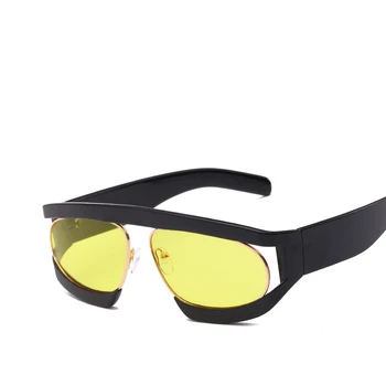 Moda vintage kwadratowe okulary przeciwsłoneczne damskie w odcieniach retro, klasyczne czarne okulary damskie luksusowe markowe markowe Oculos De Sol uv400