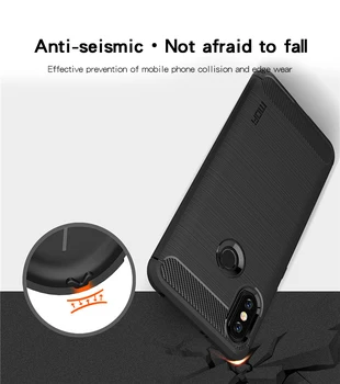 MOFI Redmi S2 Case Cover silikonowy miękki TPU etui do telefonu Xiaomi Redmi Y2 tylna pokrywa jest odporna na wstrząsy luksusowy tarczę ochronną Funda