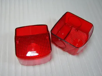 Motocykl na tylne światła stop/lampa obudowa/korpus/pokrywa do Suzuki GN250 1szt (czerwony plastik)