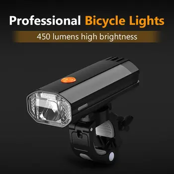MOVIGOR 450 lumenów rowerowa reflektor do niemieckiej normy latarka led MTB rower światła przednie USB Akumulator wodoodporny