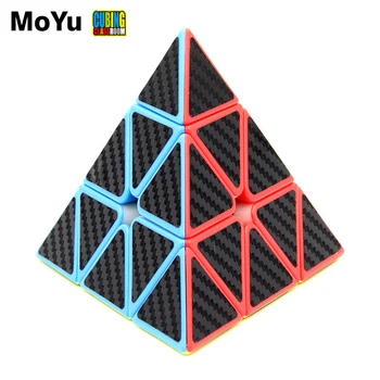MoYu Meilong 3x3x3 pyramid Magiczna kostka MoFangJiaoShi JINZITA 3x3 Cubo naklejki Magico puzzle cube prezent dla dzieci zabawki dla dzieci