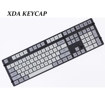 MP 108 Keys PBT Klawiszy XDAS Prlfiles granitowy kolorowy barwnik-sublimuje do mechanicznej klawiatury do gier