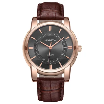 Męskie zegarki dla osób podróżujących godzin męskie 2020 Montre Luxe Homme Grande Marque luksusowe zegarki męski skórzany pasek zegarek Kwarcowy
