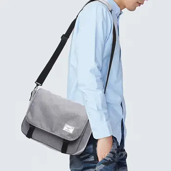 Mężczyźni Crossbody Bag torba damska mężczyźni Messenger torby męskie moda podróży biznesowych torba na ramię damska płótnie portfolio M237
